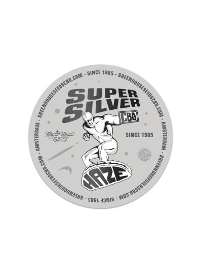 Super Silver Haze CBD Sticker